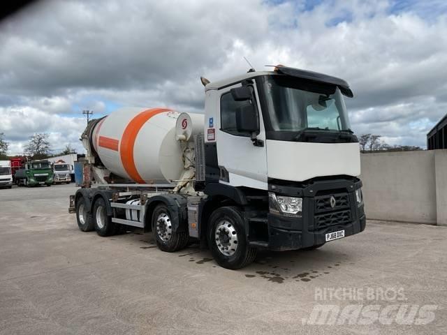 Renault C 430 콘크리트 믹서트럭