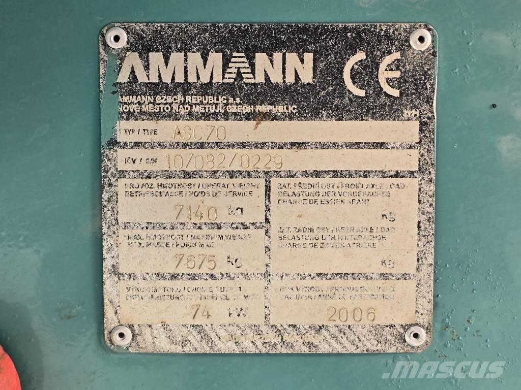 Ammann ASC 70 콤비 롤러