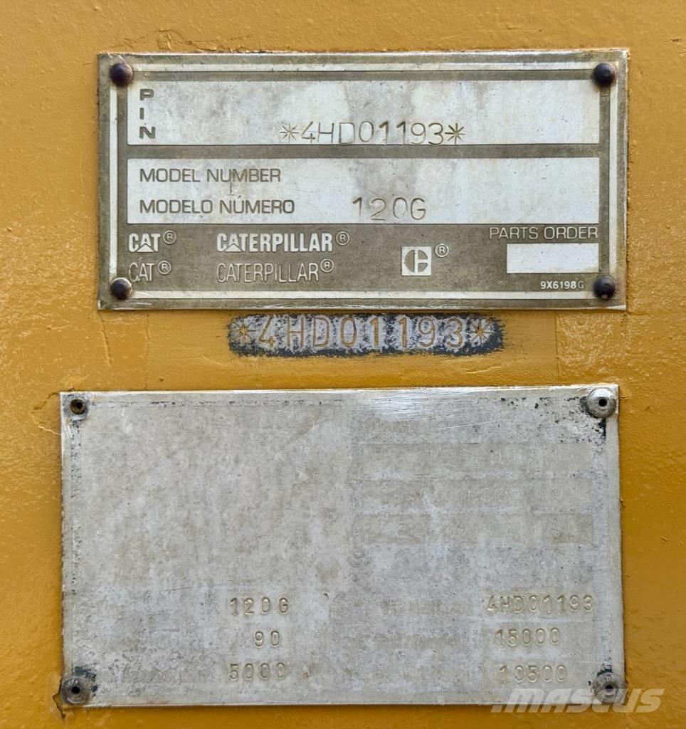 CAT 120 G 그레이더