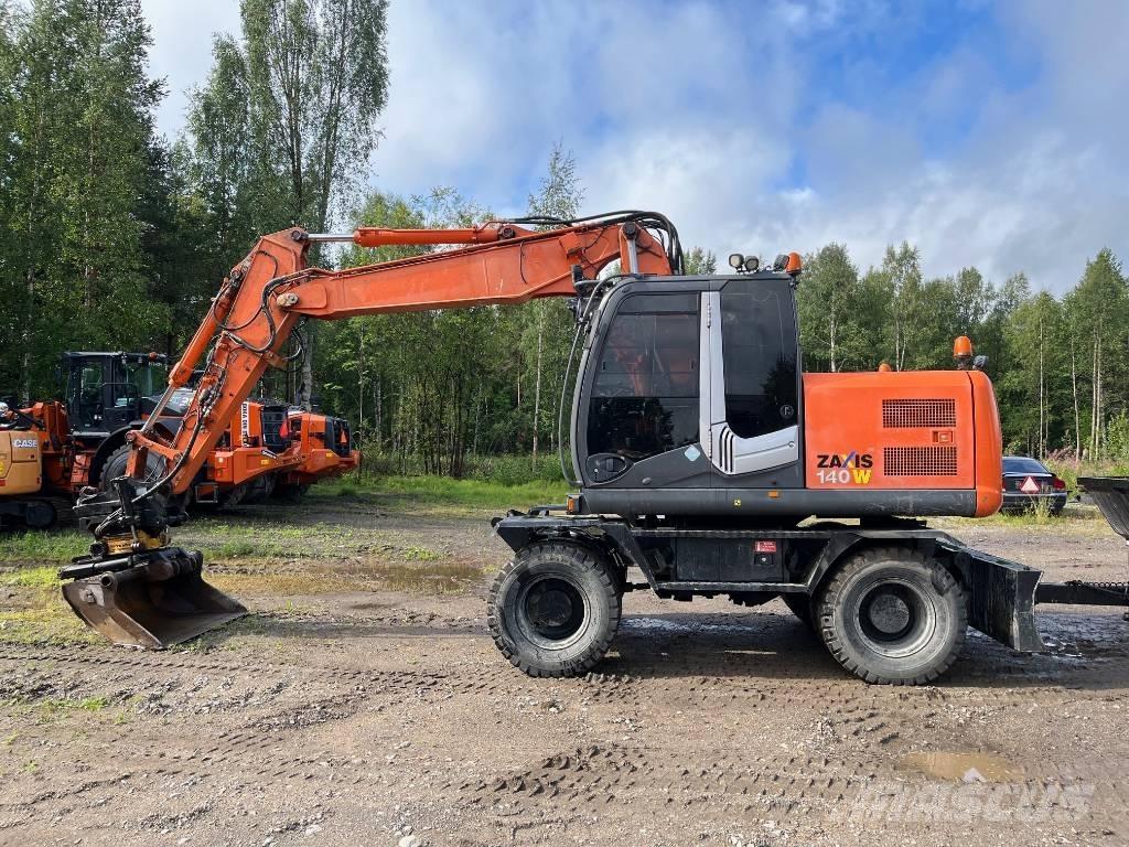 Hitachi ZX140W-3  휠 굴삭기