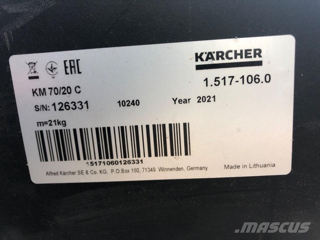 Kärcher KM 70/20 C 도로 청소차