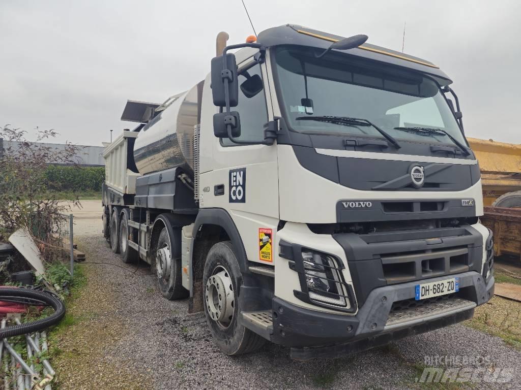 Volvo FMX 410 아스팔트 열 컨테니어