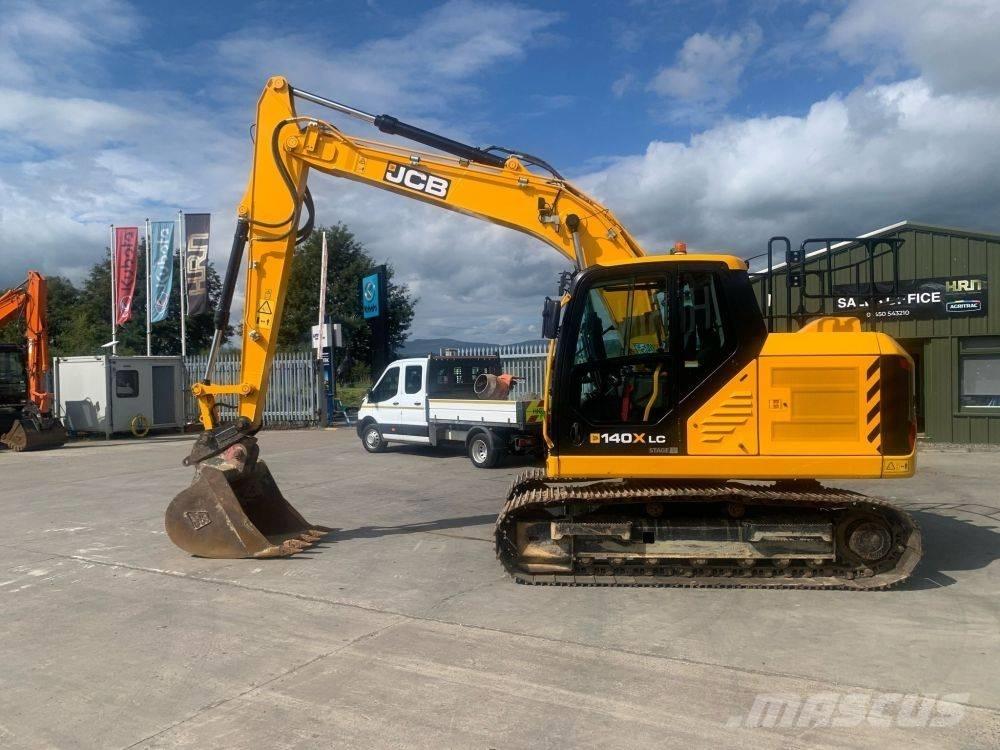 JCB 140 X LC 대형 굴삭기 29톤 이상