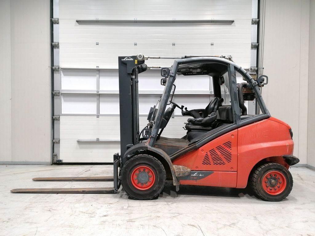 Linde H50D-02 디젤 지게차
