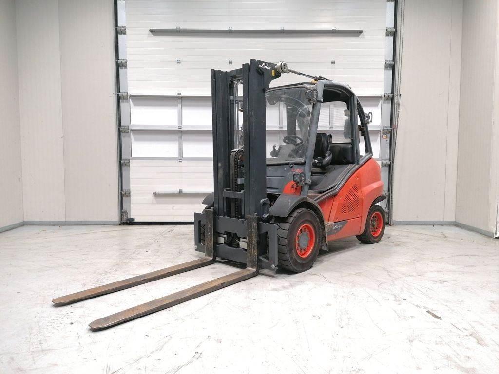 Linde H50D-02 디젤 지게차