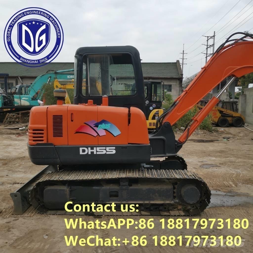Doosan DH55 소형 굴삭기 7톤 미만