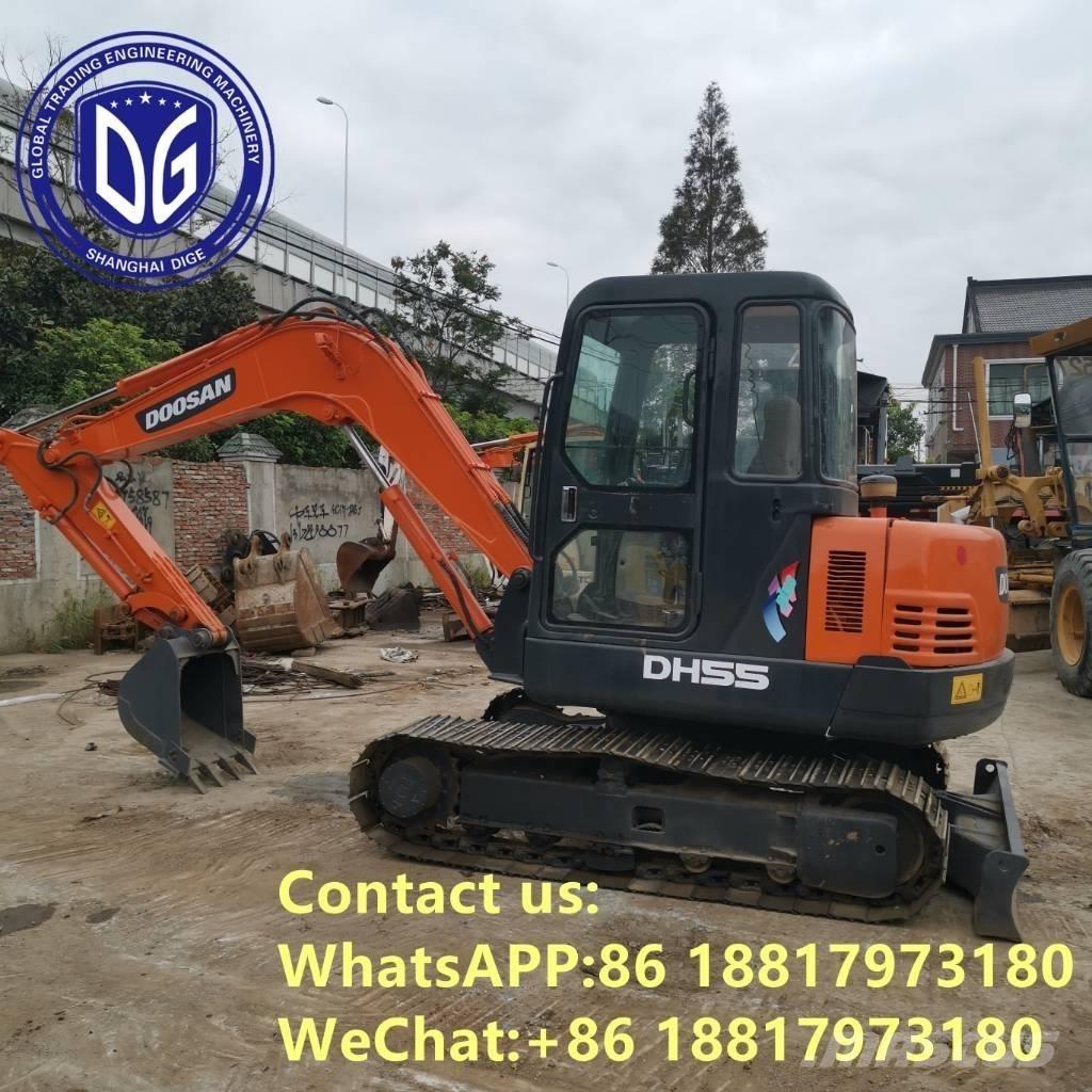 Doosan DH55 소형 굴삭기 7톤 미만