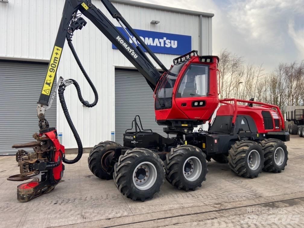 Komatsu 901XC 원목 하베스터