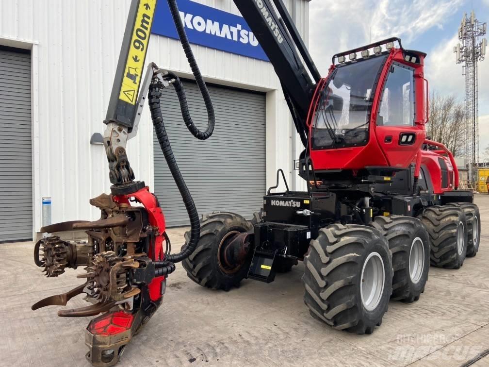 Komatsu 901XC 원목 하베스터