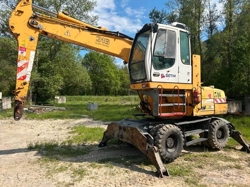 Liebherr A 316 폐기물/산업 처리기