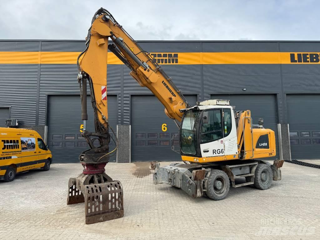 Liebherr LH 22 폐기물/산업 처리기