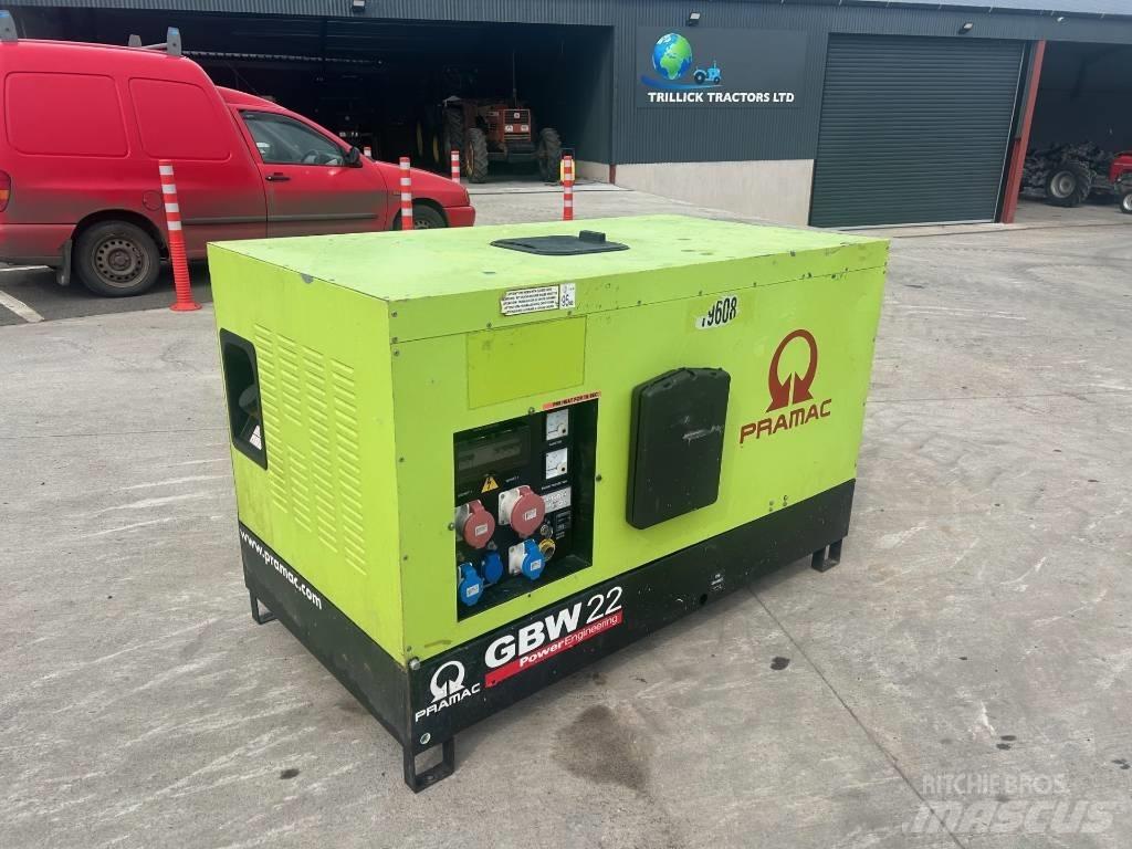 Pramac GBW 22 디젤 발전기