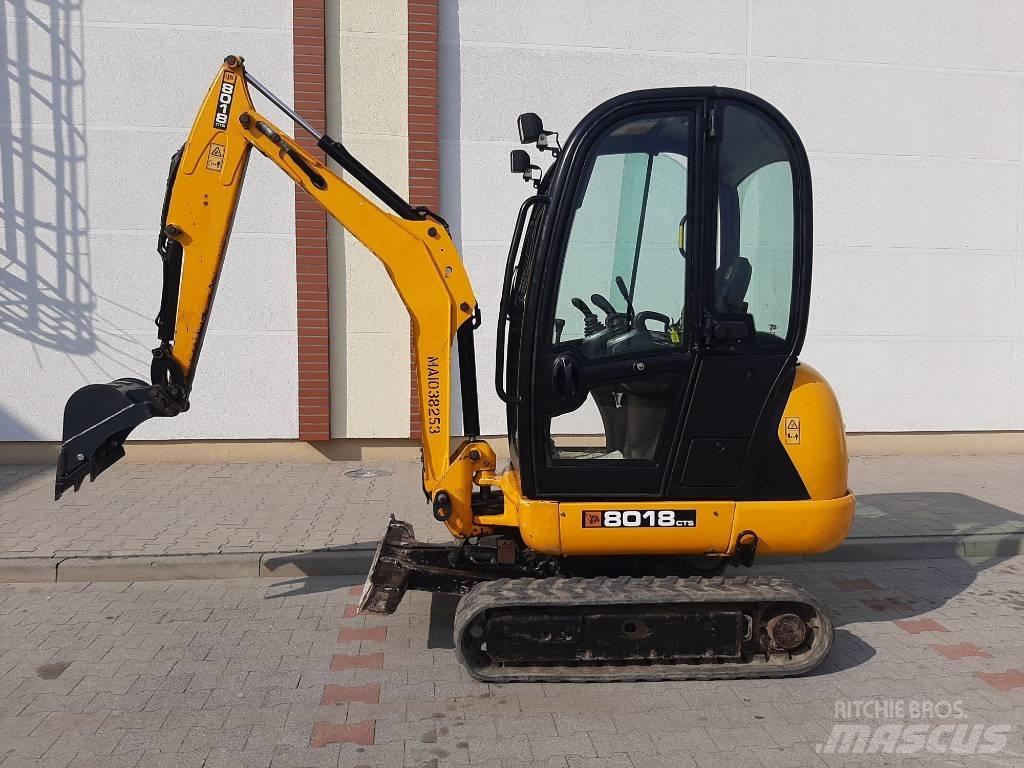 JCB 8018 CTS 소형 굴삭기 7톤 미만