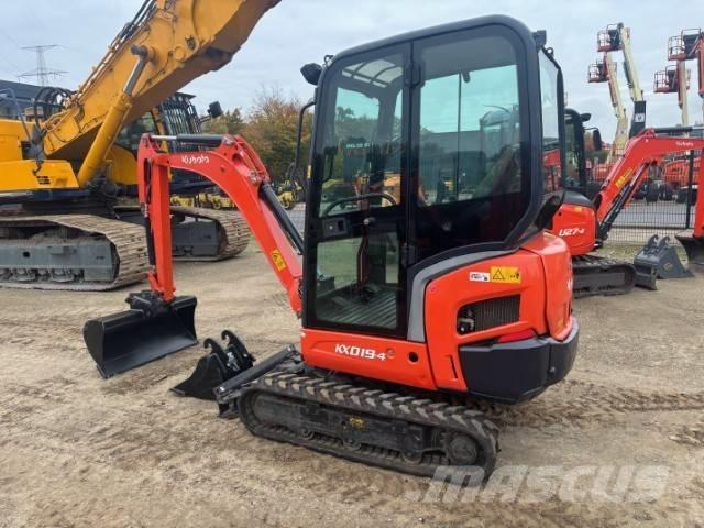 Kubota KX 019-4 소형 굴삭기 7톤 미만