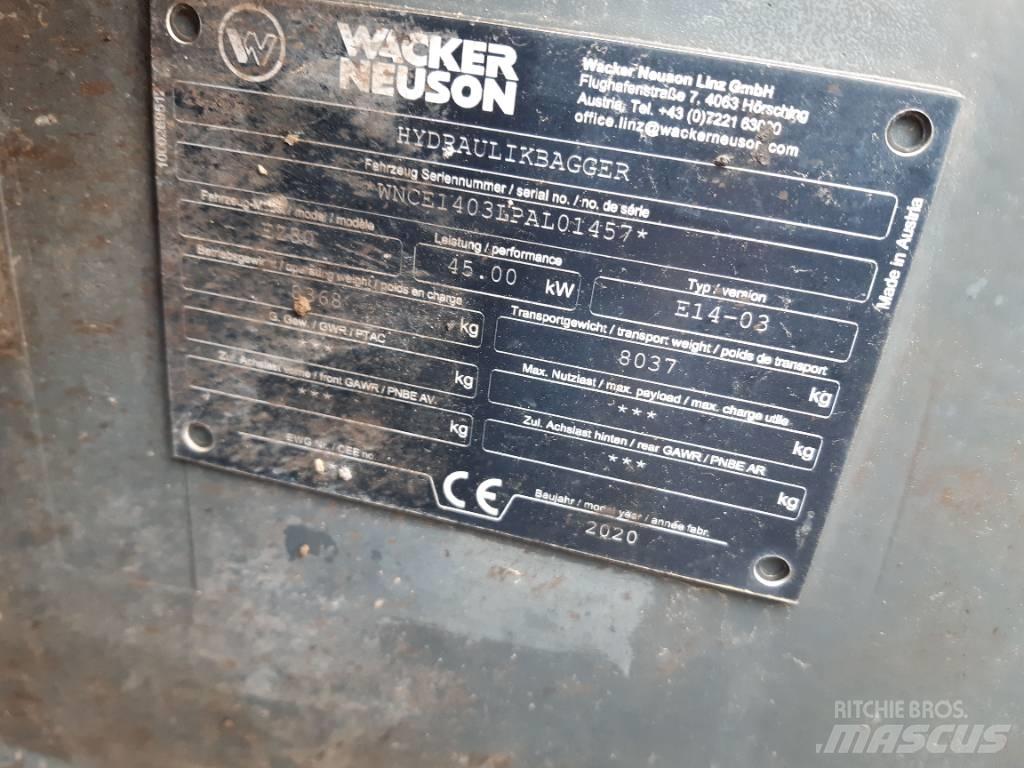 Wacker Neuson EZ80 대형 굴삭기 29톤 이상