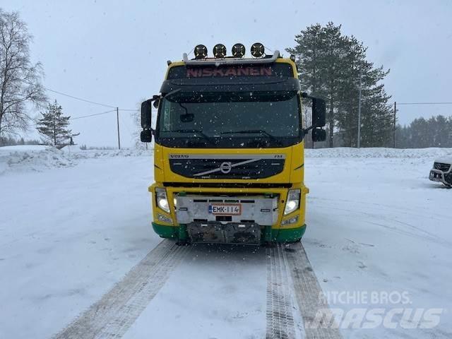 Volvo FM 13 8*4 크레인 트럭