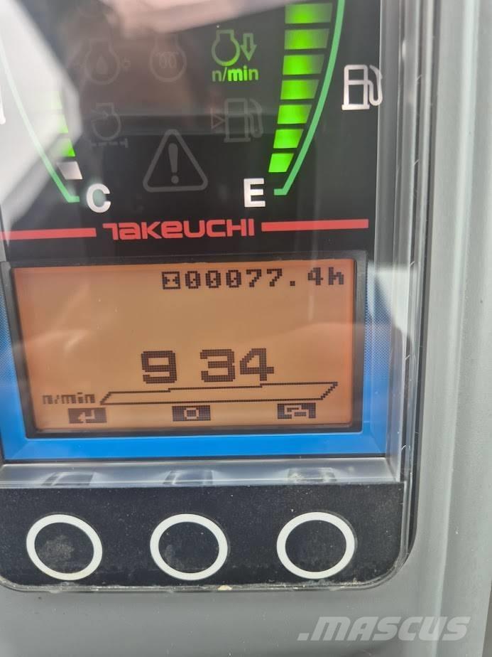 Takeuchi TB225 V0B 소형 굴삭기 7톤 미만