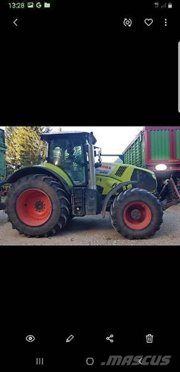CLAAS axion 870 트랙터