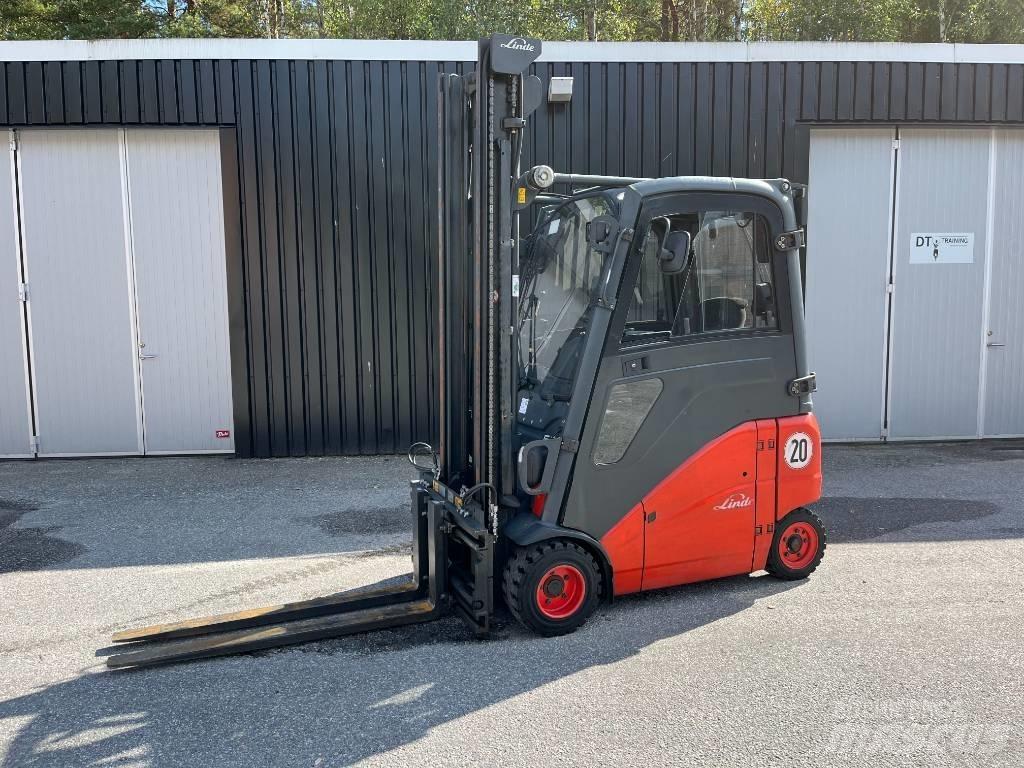 Linde E 20 PRISVÄRD 전동 지게차