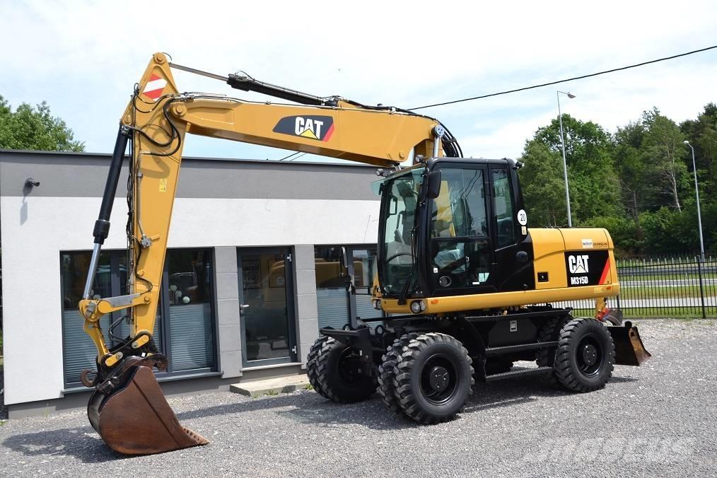 CAT M 315 D  휠 굴삭기