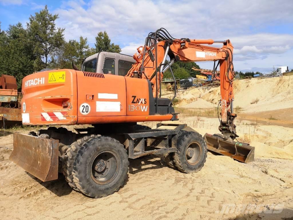 Hitachi ZX 130 W  휠 굴삭기