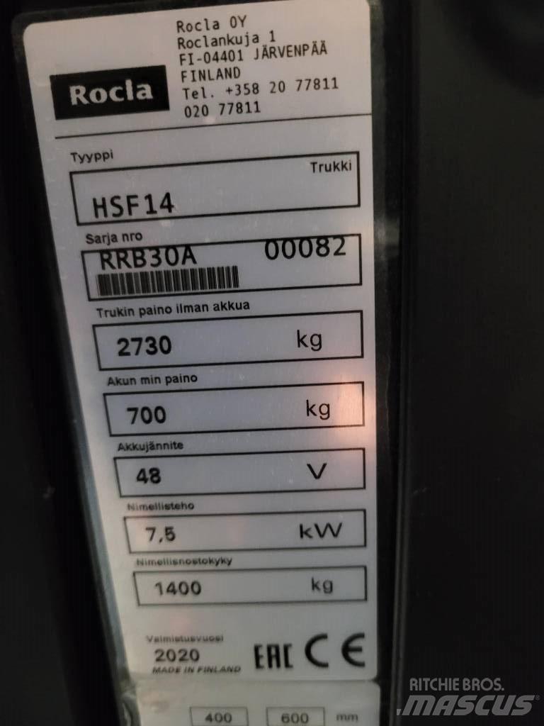Rocla HSF14 리치 트럭