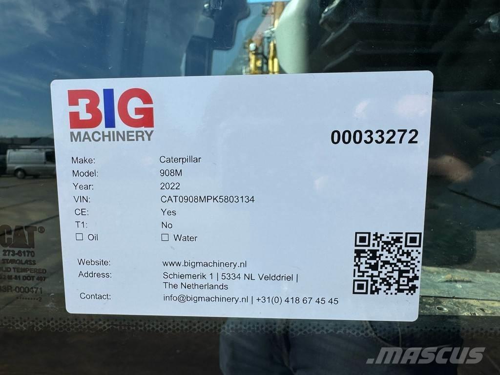 CAT 908M  휠로우더