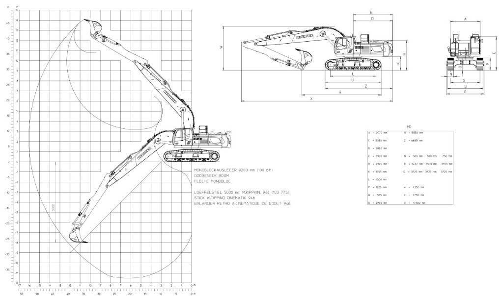 Liebherr R 956 LC 대형 굴삭기 29톤 이상