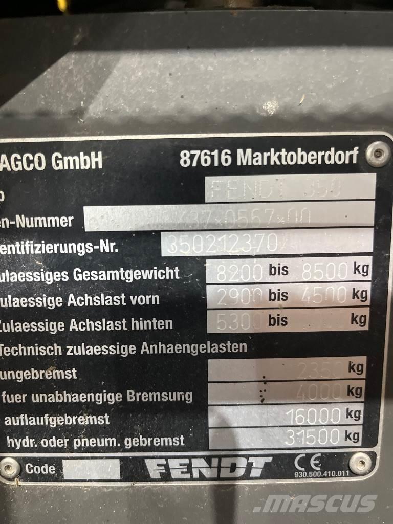 Fendt 313 Vario 트랙터