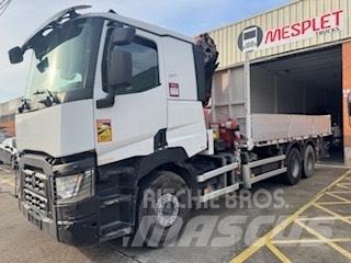 Renault C 460 커튼사이더 트럭