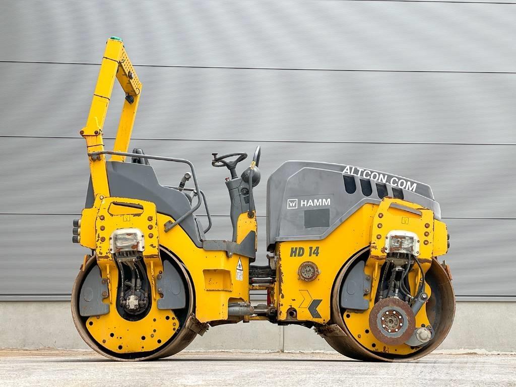 Hamm HD 14 VV 트윈 드럼 롤러