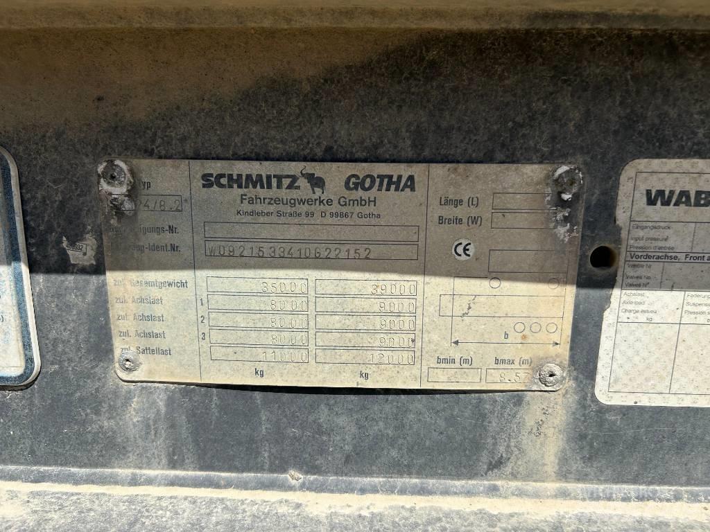 Schmitz SKI 24 티퍼 세미 트레일러