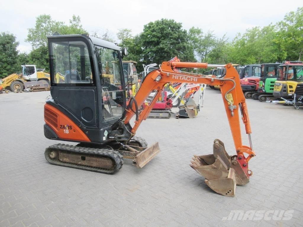 Hitachi ZX 18-3 CLR 소형 굴삭기 7톤 미만