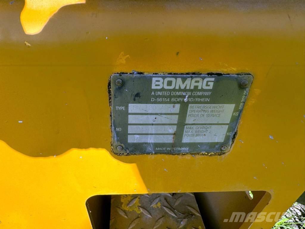 Bomag BW 120 AD-3 트윈 드럼 롤러