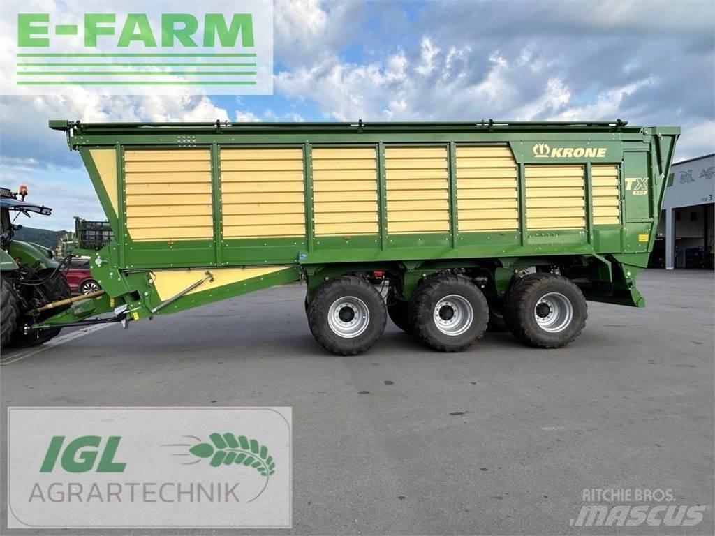 Krone tx 560 곡물용 카트