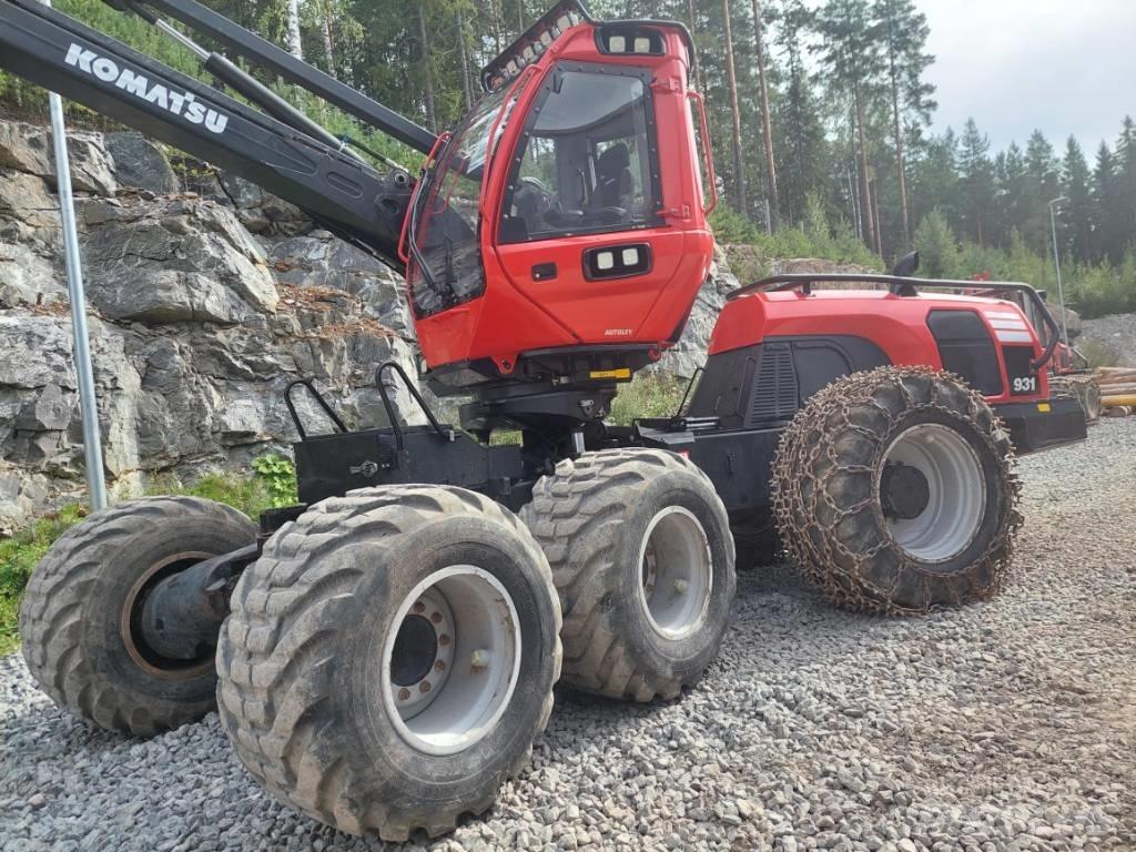 Komatsu 931.2 원목 하베스터