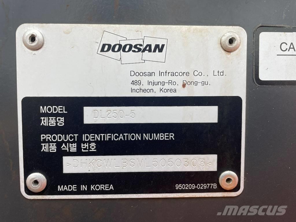 Doosan DL 250  휠로우더