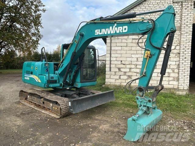 Sunward SWE90E 소형 굴삭기 7톤 미만