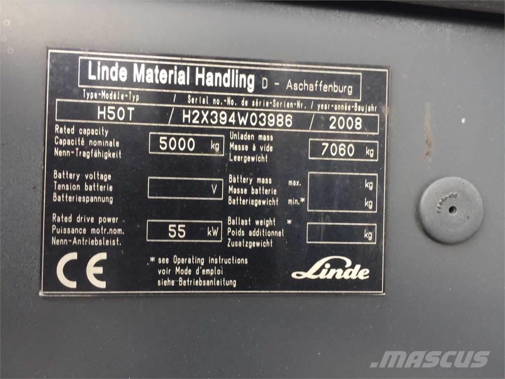 Linde H50T LPG 지게차