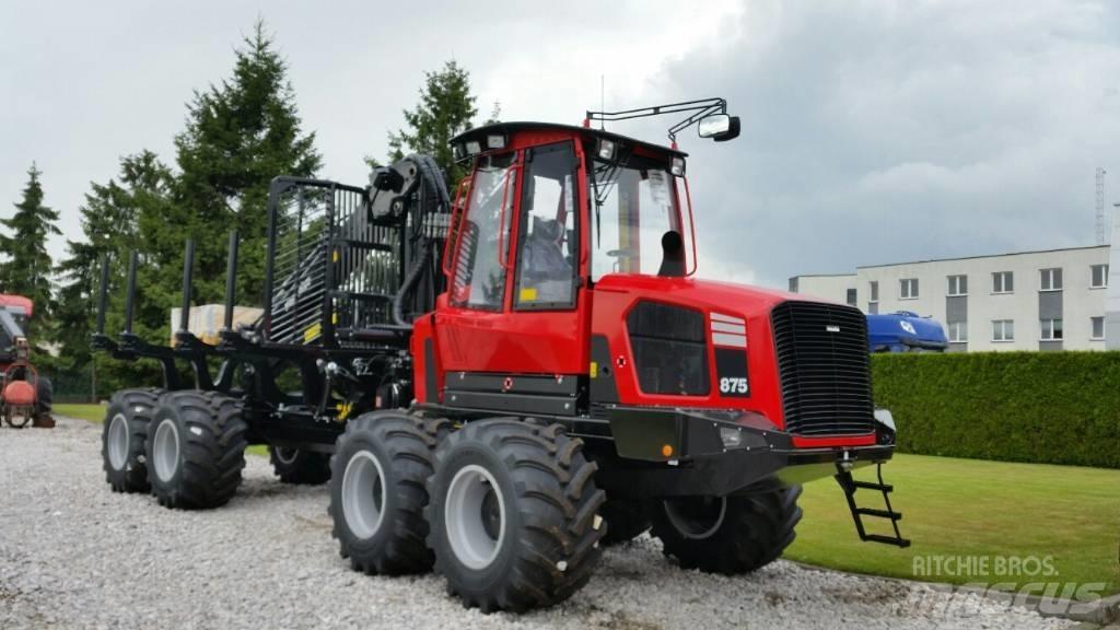 Komatsu 875 원목 포워더
