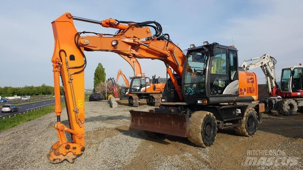Hitachi ZX140W-5B  휠 굴삭기