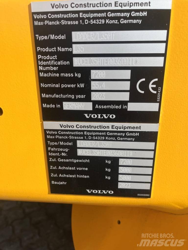 Volvo L35H  휠로우더