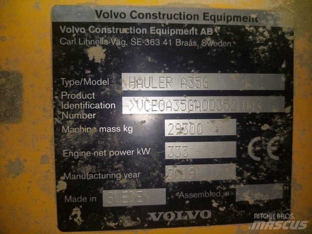 Volvo A 35 G 연결식 홀러
