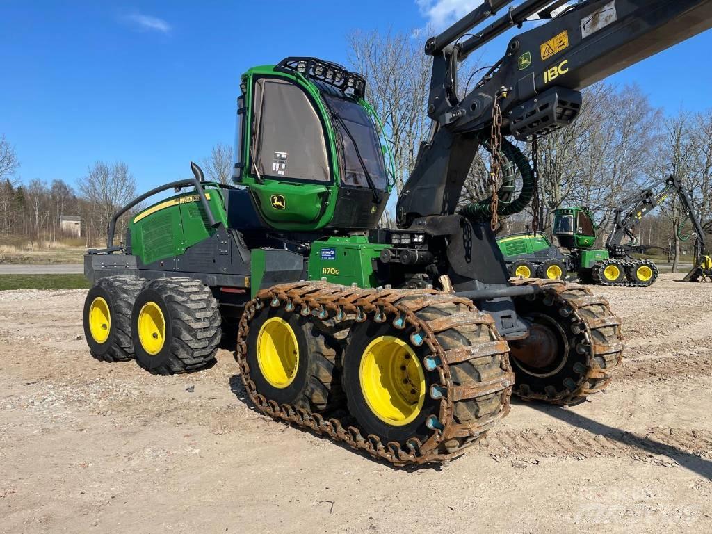 John Deere 1170G 원목 하베스터