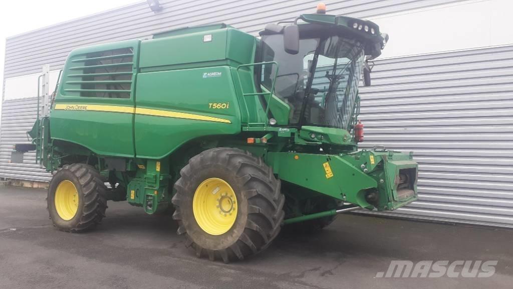 John Deere T 560 i 콤바인 수확기