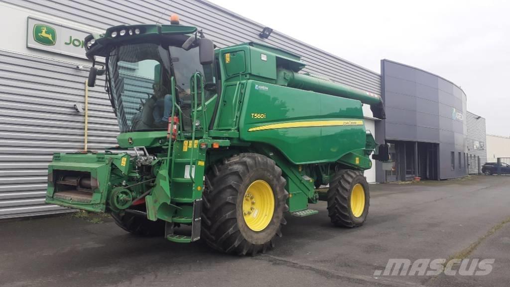 John Deere T 560 i 콤바인 수확기