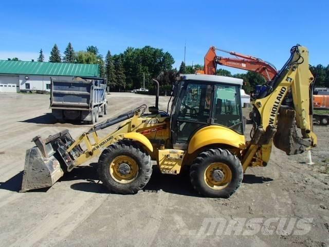 New Holland B 115 B 백호로더