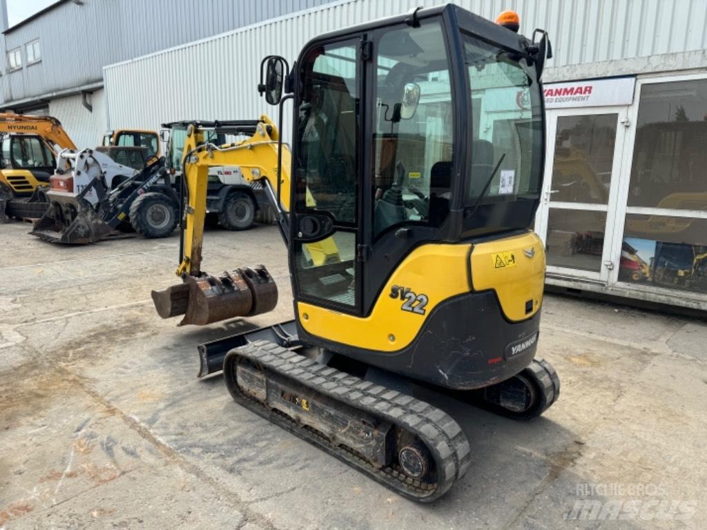 Yanmar SV22 (02517) 소형 굴삭기 7톤 미만