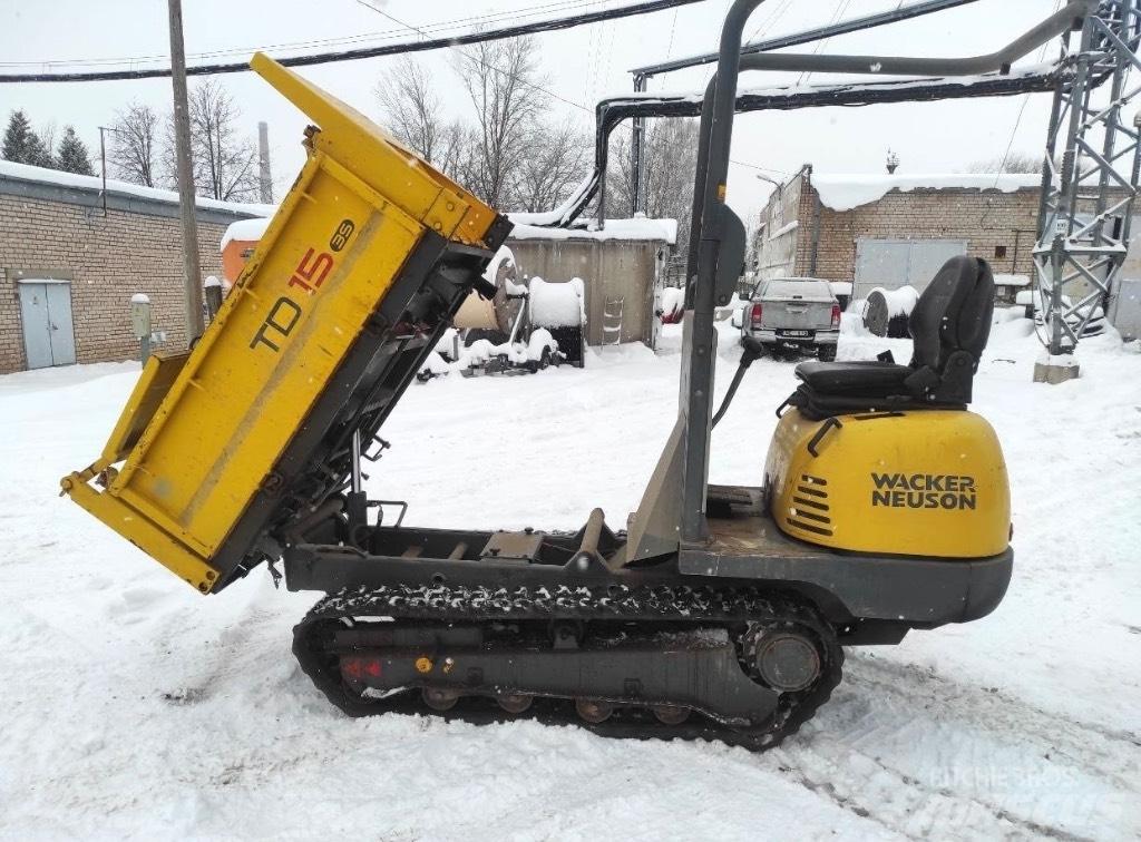 Wacker Neuson TD 15 건설현장 덤프트럭