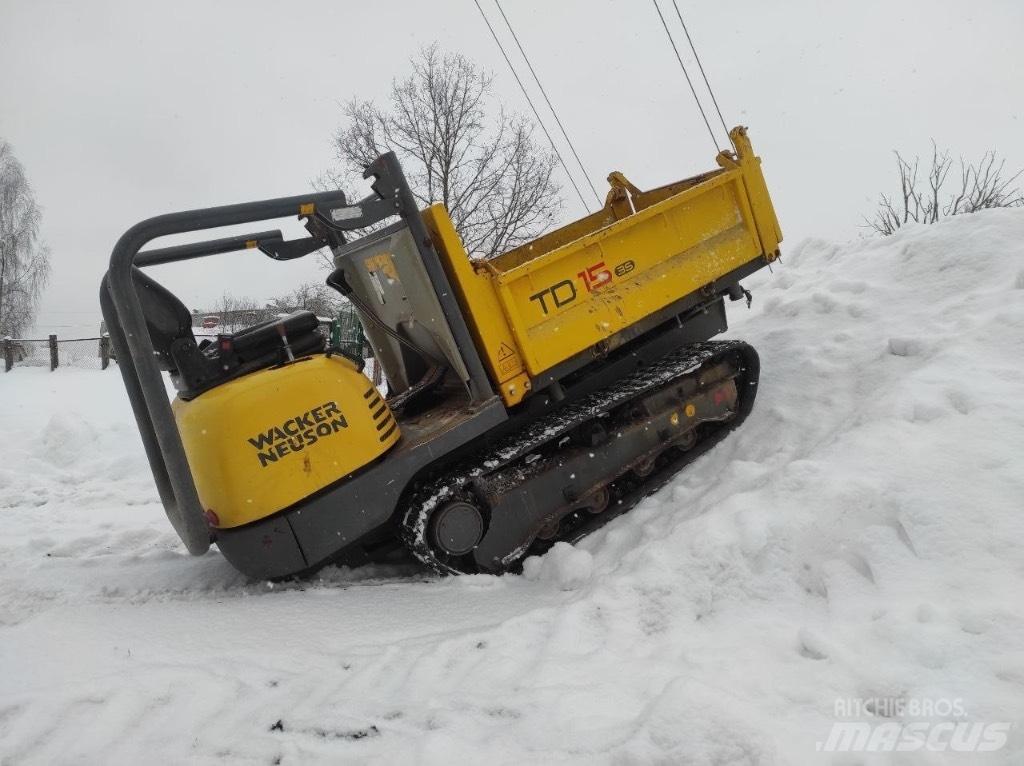 Wacker Neuson TD 15 건설현장 덤프트럭
